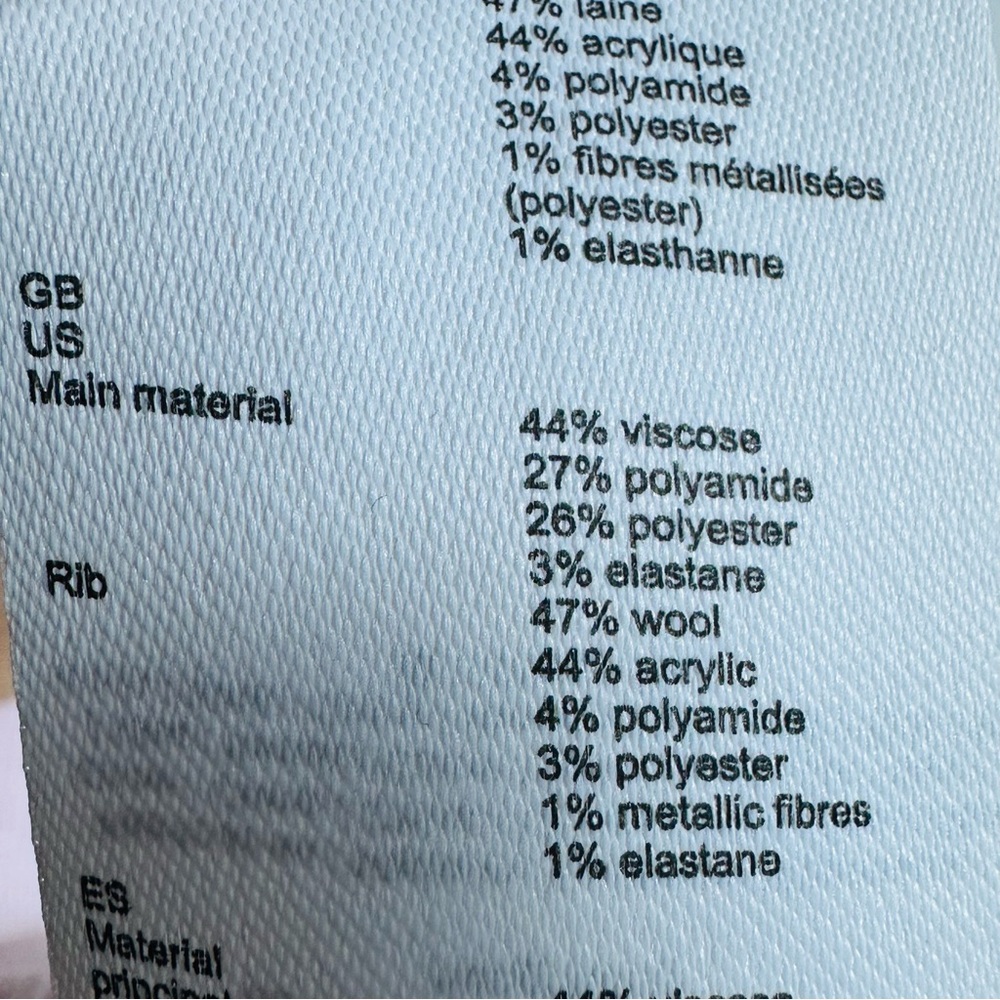 Maje PINK Women's Monette Striped Short Sleeve Edge Sweater Vest US One Size - Picture 17 of 17